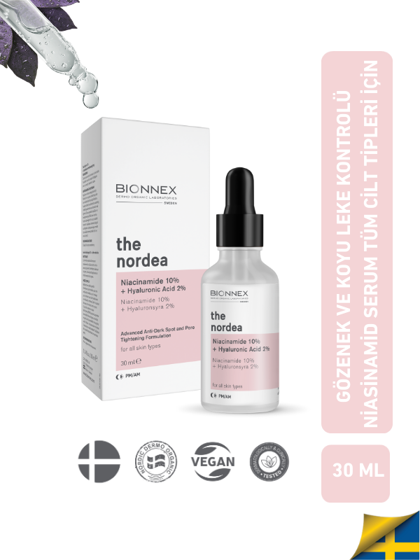 NIACINAMIDE %10 + HYALURONIC ACID %2 SERUM