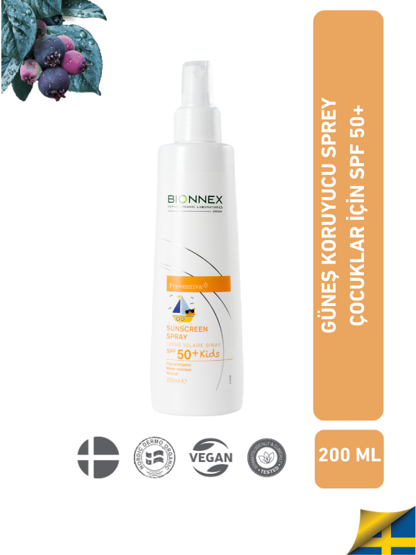 Preventıva SUNSCREEN SPRAY kids SPF50+