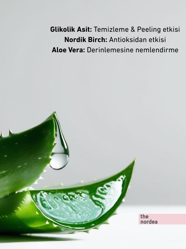 THE NORDEA GLYCOLIC ACID 8% + ALOE VERA + BIRCH TONER